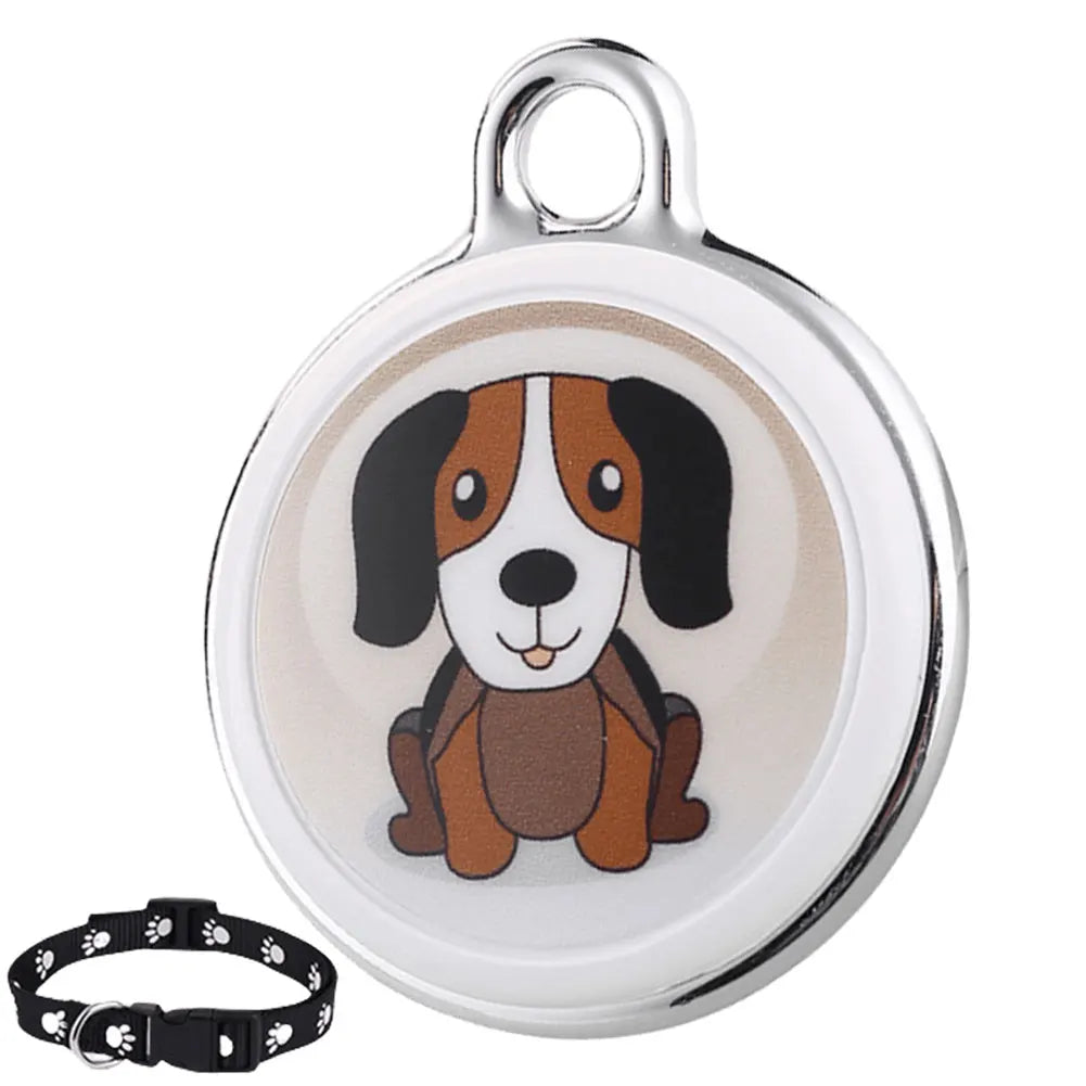 Smart Pet GPS Tracker NZ | Bluetooth-Compatible Waterproof Anti-Lost Collar Locator for Dogs & Cats – PawNest