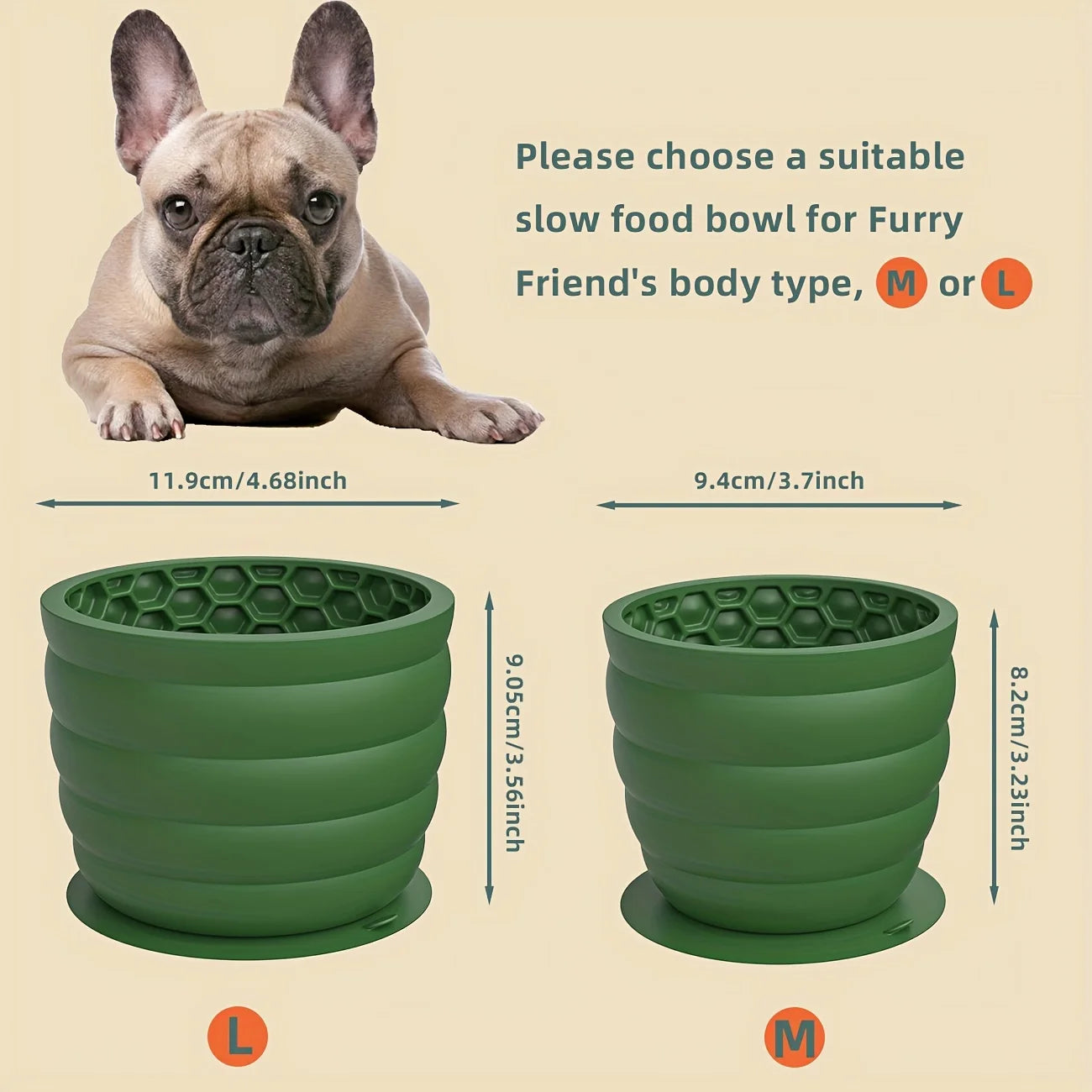 Silicone Slow Feeder Dog Bowl NZ | Non-Slip Suction Cup Healthy Eating Bowl for Small Breeds – PawNest