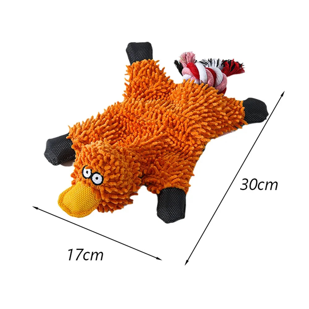 Animal-Shaped Plush Squeaky Dog Toys NZ | Chew & Play Toys for Small Dogs & Cats – PawNest