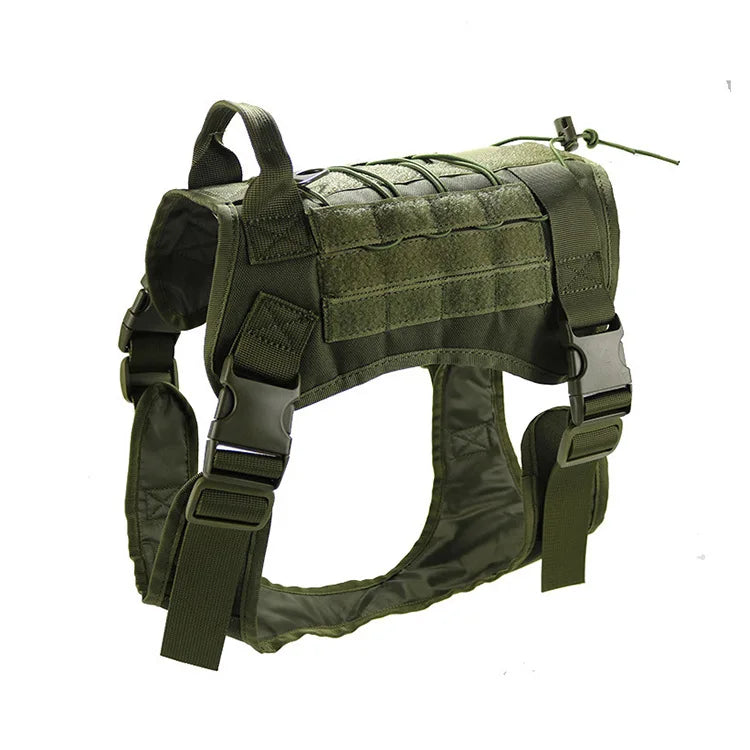 Tactical Dog Harness NZ | Military-Style Adjustable Training Vest for Small to Large Dogs – PawNest