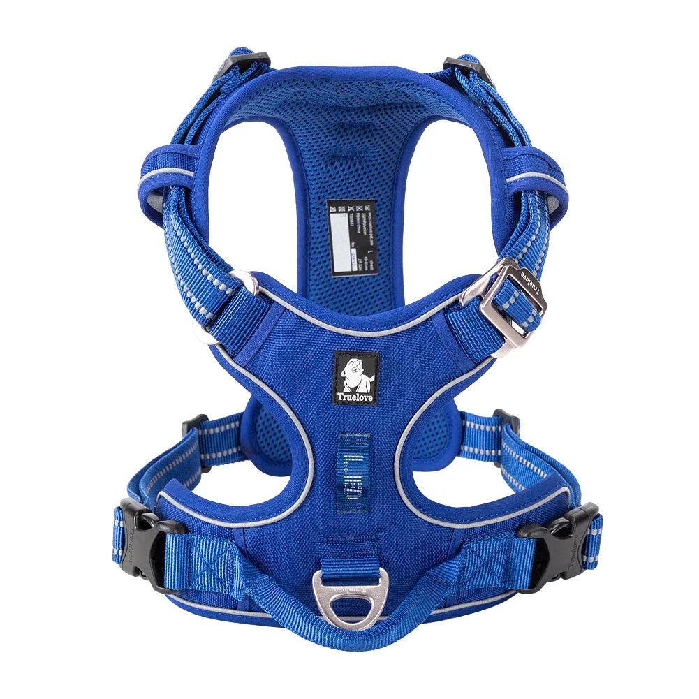 TrueLove No-Pull Reflective Dog Harness NZ | Adjustable & Comfortable Fit – PawNest