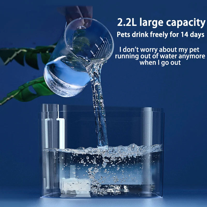 Automatic Cat & Dog Water Fountain NZ | USB Electric Pump with Recirculating Filters – PawNest