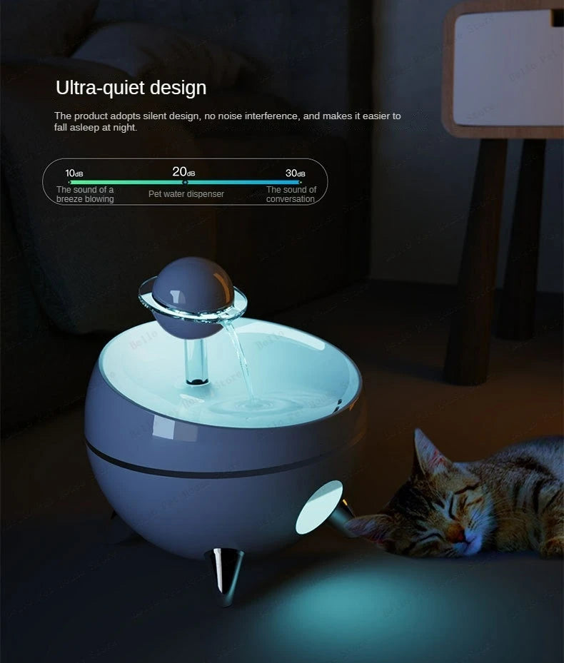 Smart Pet Water Feeder – App-Controlled for Cats & Dogs