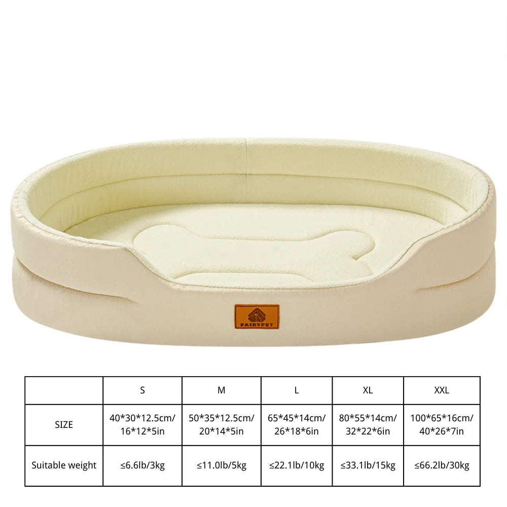 Waterproof Orthopedic Dog Bed – Durable Sofa for All Sizes