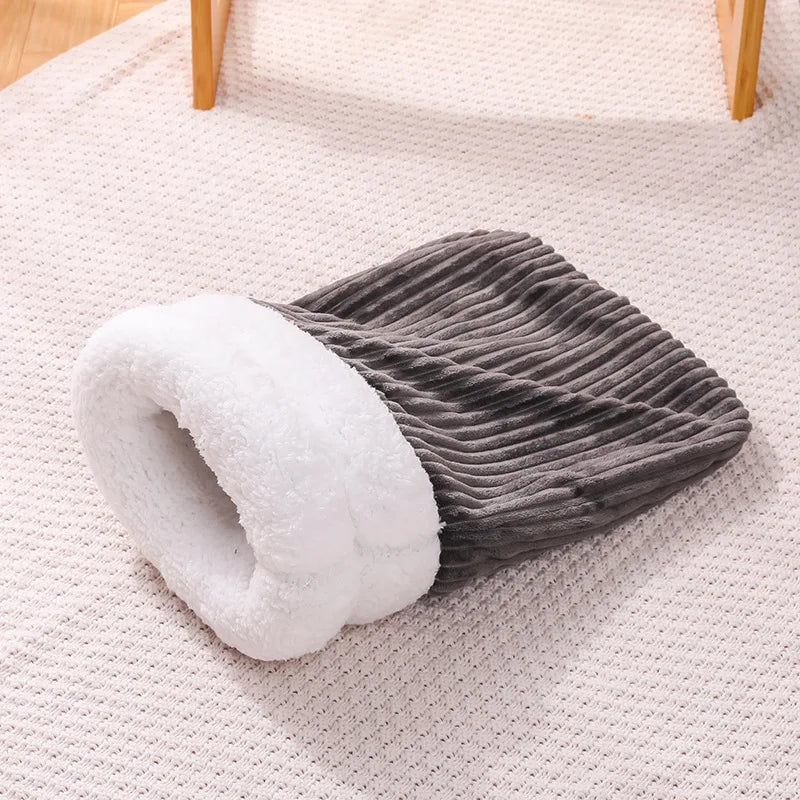 Cat Sleeping Bag NZ | Soft & Cozy Pocket-Style Nest Bed for Cats & Small Pets – PawNest