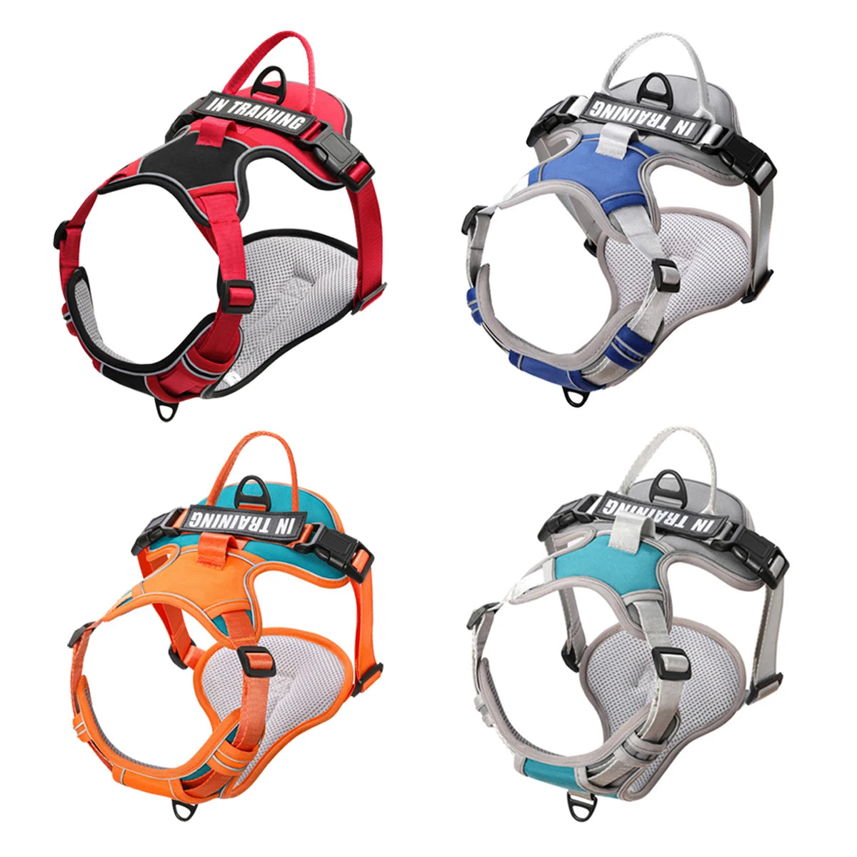 No-Pull Dog Harness NZ | Adjustable Reflective Safety Vest for Medium & Large Dogs – PawNest