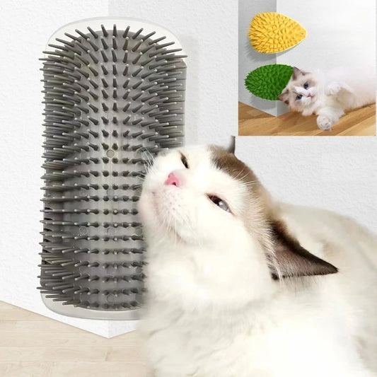 Cat Scratcher Massager & Grooming Brush NZ | Hair Removal Comb for Cats & Dogs – PawNest