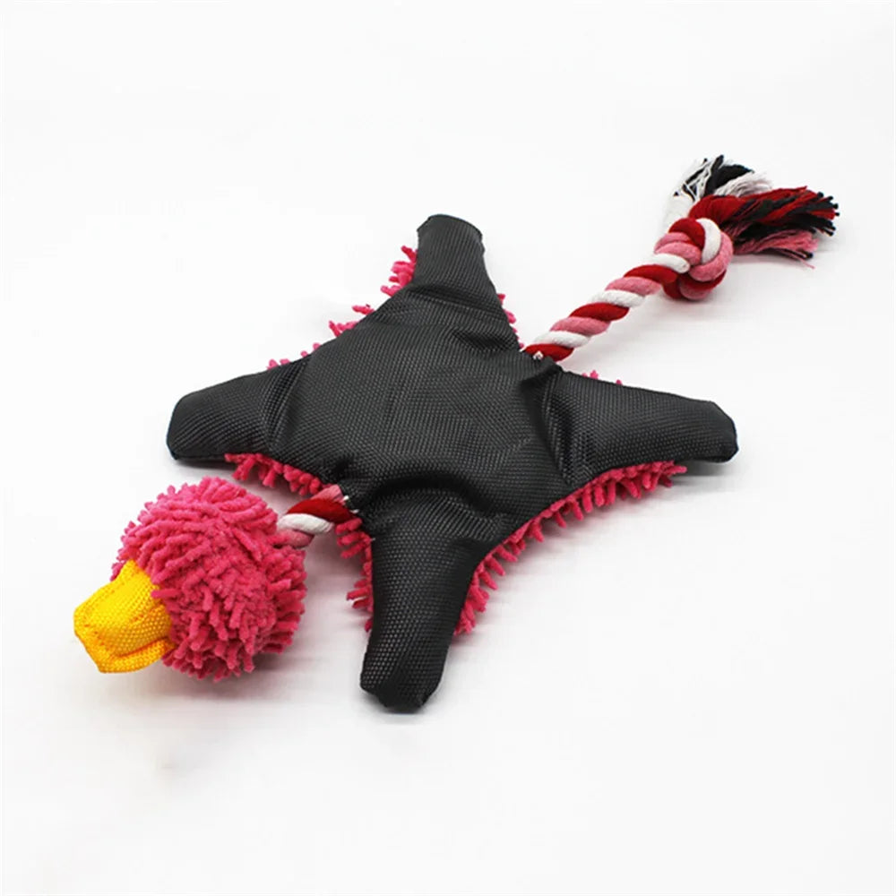 Animal-Shaped Plush Squeaky Dog Toys NZ | Chew & Play Toys for Small Dogs & Cats – PawNest