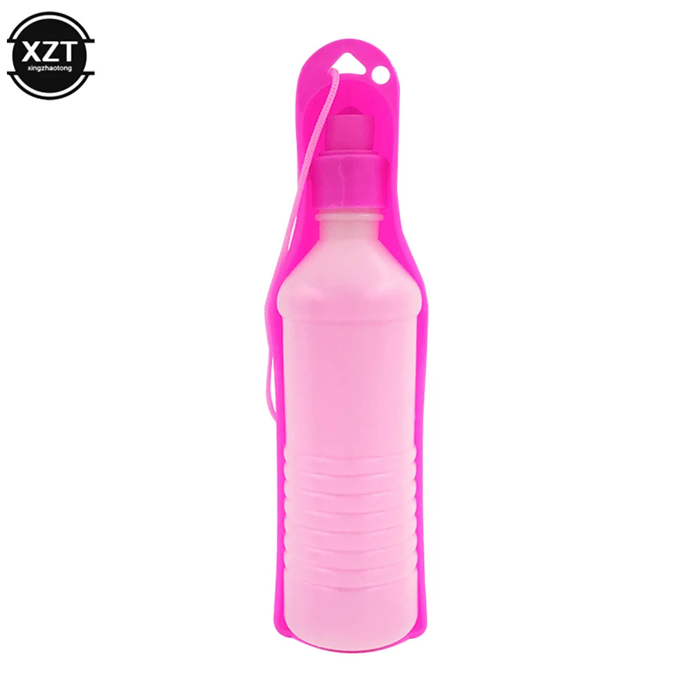 Portable Dog Water Bottle – Foldable Travel Feeding Kettle