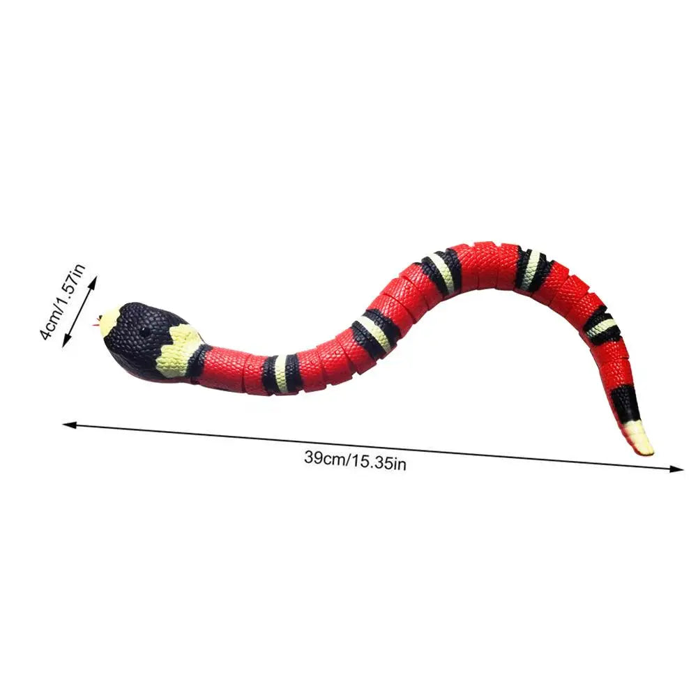 Smart Interactive Cat Toy – USB Rechargeable Electronic Snake