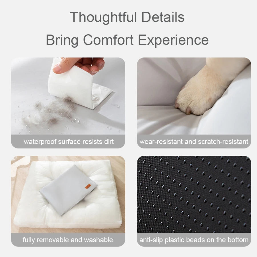 Waterproof Dog Bed NZ | Removable Thickened Soft Mat for All Sizes Pets – PawNest