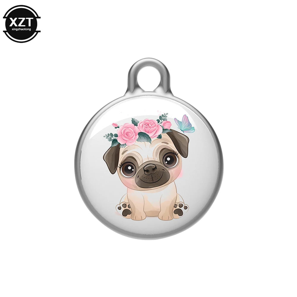 Cute Mini GPS Pet Tracker NZ | Waterproof Smart Anti-Lost Collar Locator for Cats & Dogs – Android & iOS – PawNest