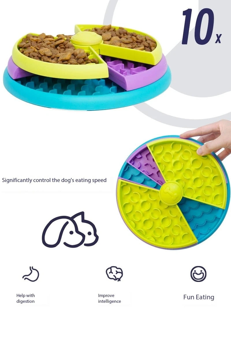 Slow Feeder Dog Puzzle Toy NZ | Interactive Non-Slip Food Dispenser for Puppy & Dog Training – PawNest