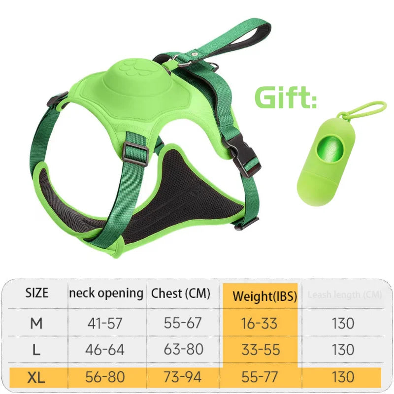 Breathable Explosion-Proof Dog Harness NZ | Adjustable Vest for Medium & Large Dogs Outdoor Training – PawNest