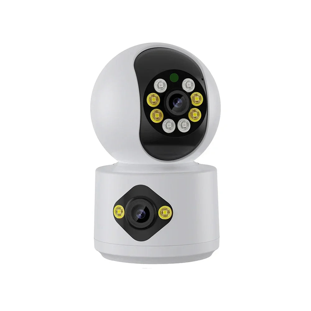PEGATAH 4MP WiFi IP Camera – Dual Lens PTZ Baby & Pet Monitor
