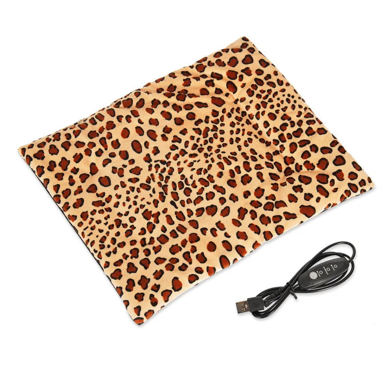 Waterproof Electric Pet Heating Pad NZ | Indoor & Outdoor Plush Warmer – PawNest