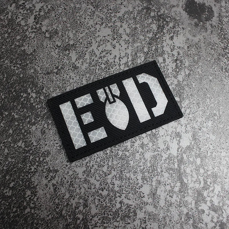 IR Reflective Military Patch – “No Free Lunch” Morale Badge