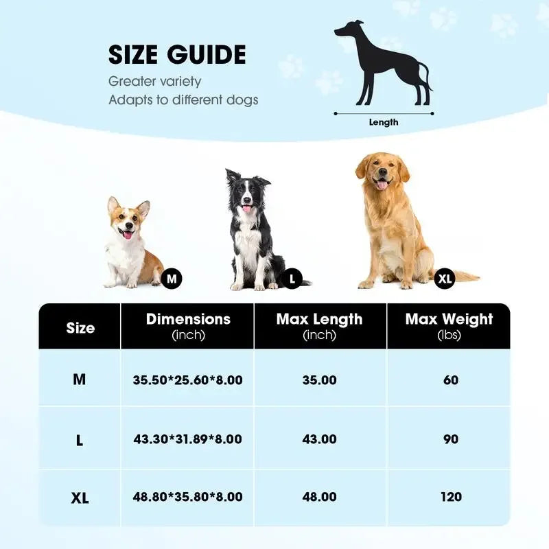 Elevated Dog Bed for Large Dogs – Cooling Raised Pet Cot