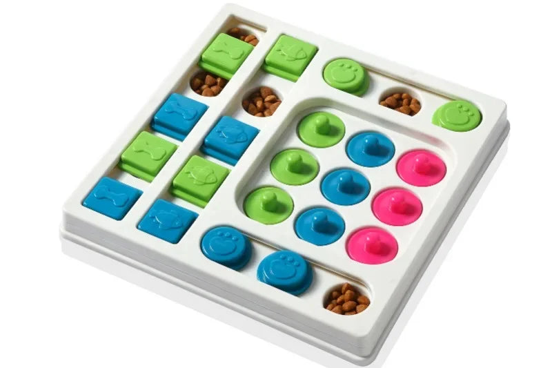 Interactive Dog Puzzle Slow Feeder NZ | IQ Boosting Food Dispenser & Non-Slip Bowl for Dogs & Cats – PawNest