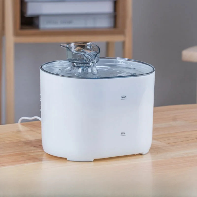 Smart Automatic Pet Water Fountain NZ | Filtered Moving Water Dispenser for Cats & Dogs – PawNest