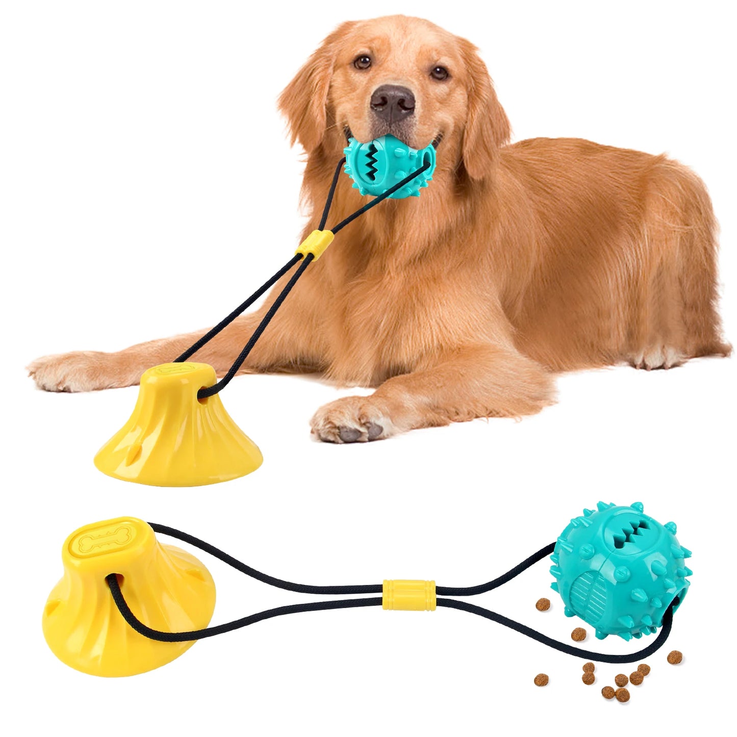 Dog Chew Toy Balls NZ | Rubber Teeth Cleaning & Treat Dispensing Balls for Dogs & Cats – PawNest