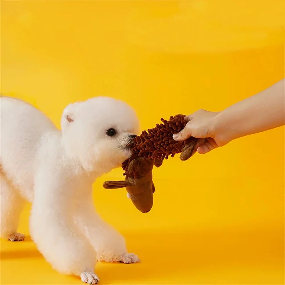Animal-Shaped Plush Squeaky Dog Toys NZ | Chew & Play Toys for Small Dogs & Cats – PawNest