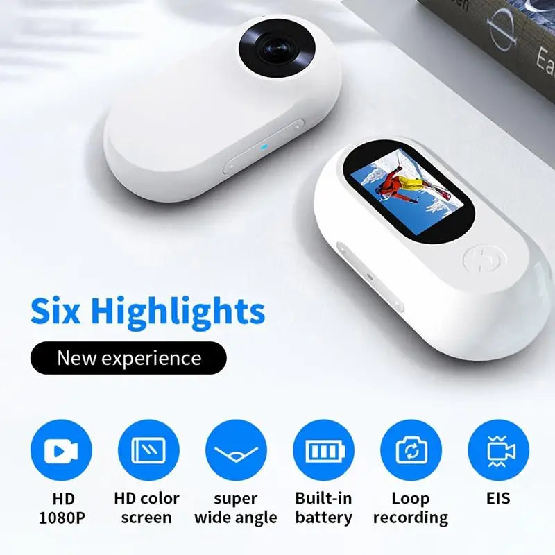 Pet Collar Camera HD 1080p – Mini Wireless Video Recorder