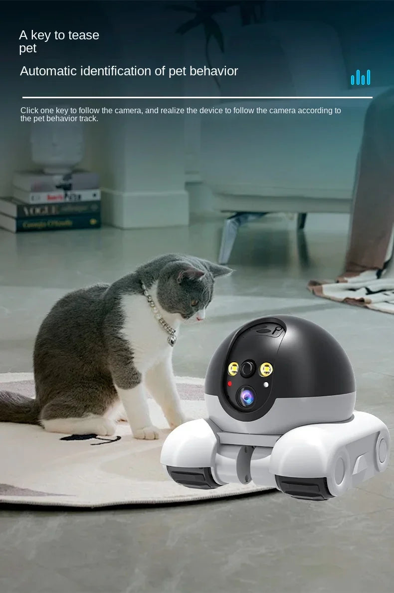 4K WiFi Pet & Baby Camera – 4MP IP CCTV, 2-Way Audio, Night Vision