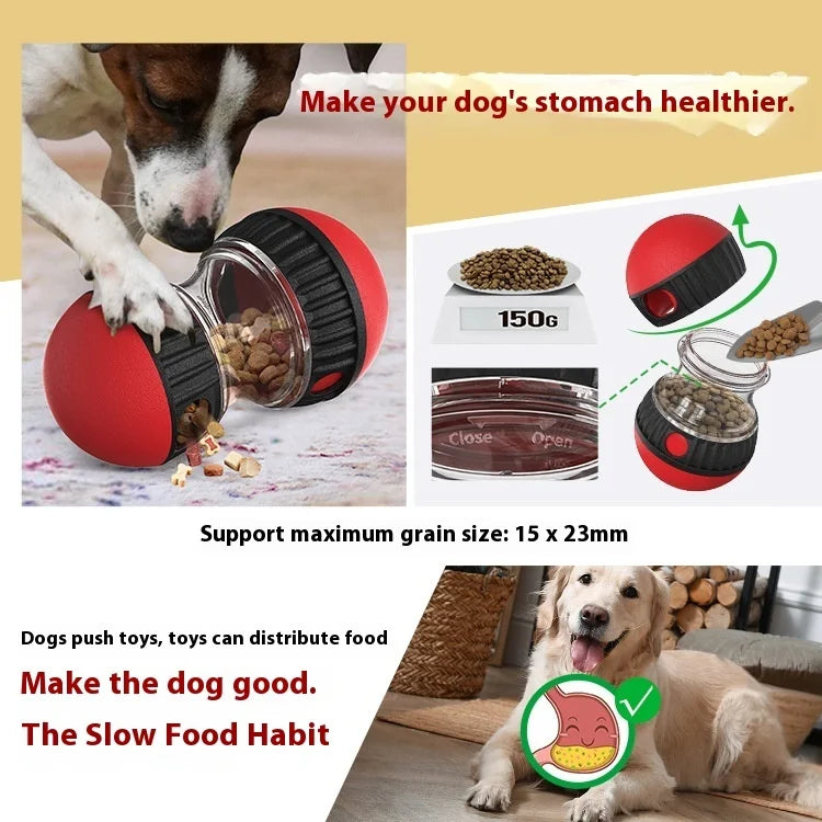 Adjustable Dog Food Puzzle Toy NZ | Treat Dispenser & Slow Feeder for Puppy Enrichment & Training – PawNest