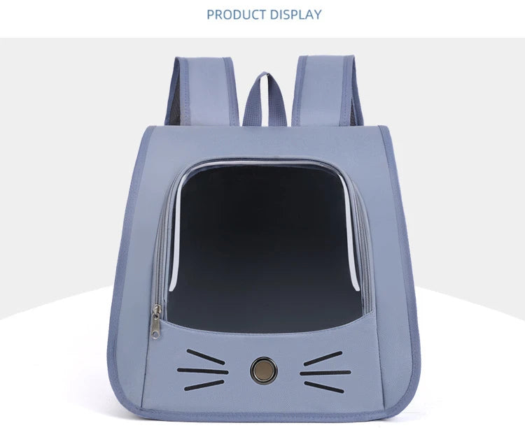 Breathable Cat Carrier Backpack NZ | Portable Travel Bag for Cats & Small Dogs – PawNest