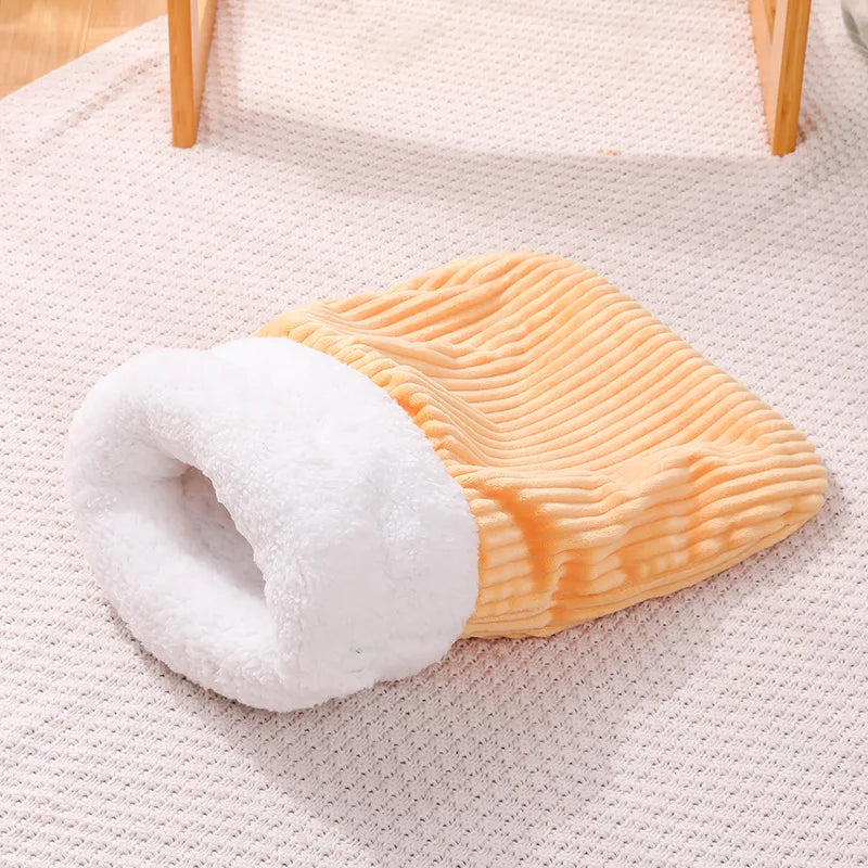 Cat Sleeping Bag NZ | Soft & Cozy Pocket-Style Nest Bed for Cats & Small Pets – PawNest