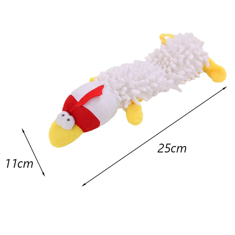 Animal-Shaped Plush Squeaky Dog Toys NZ | Chew & Play Toys for Small Dogs & Cats – PawNest