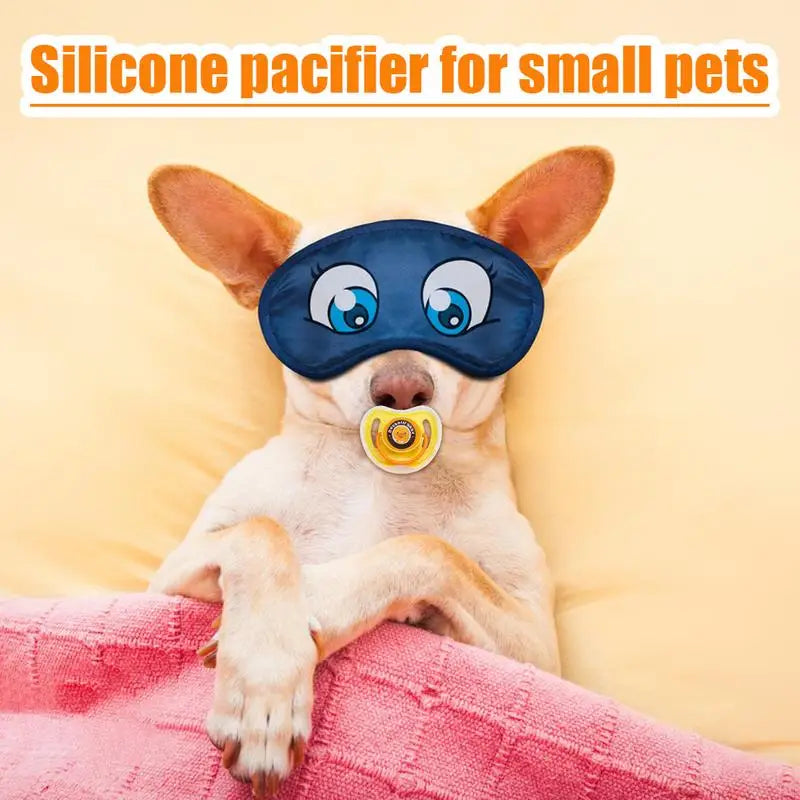 Dog Pacifier Chew Toy NZ | Silicone Calming & Bite Training Toy for Small & Medium Dogs – PawNest