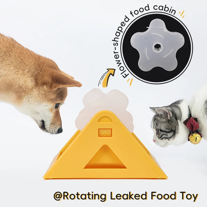 Slow Feeder Dog Puzzle Feeder NZ | Interactive Treat Dispenser & Rotating Food Toy for Dogs & Cats – PawNest