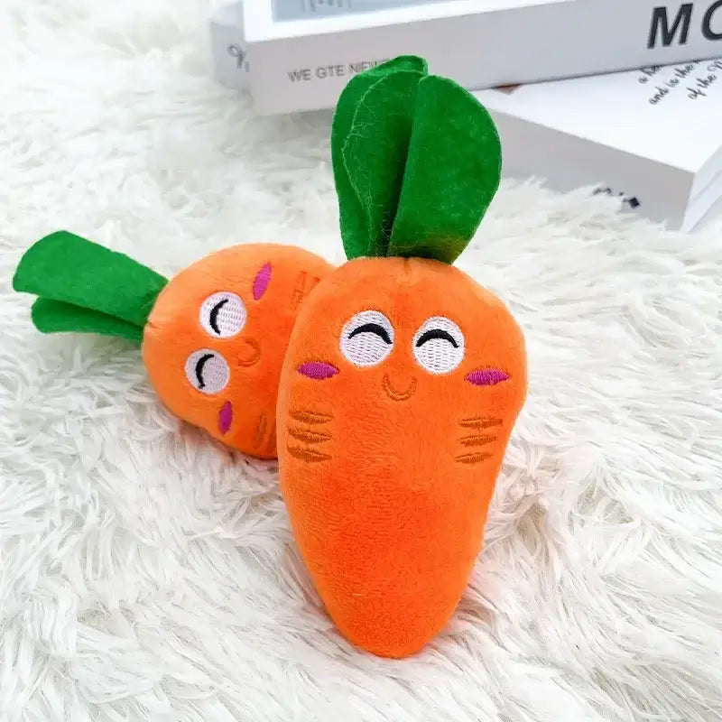 Mini Squeaky Plush Dog Toy NZ | Tough Chew Toy for Small & Medium Dogs & Cats – PawNest
