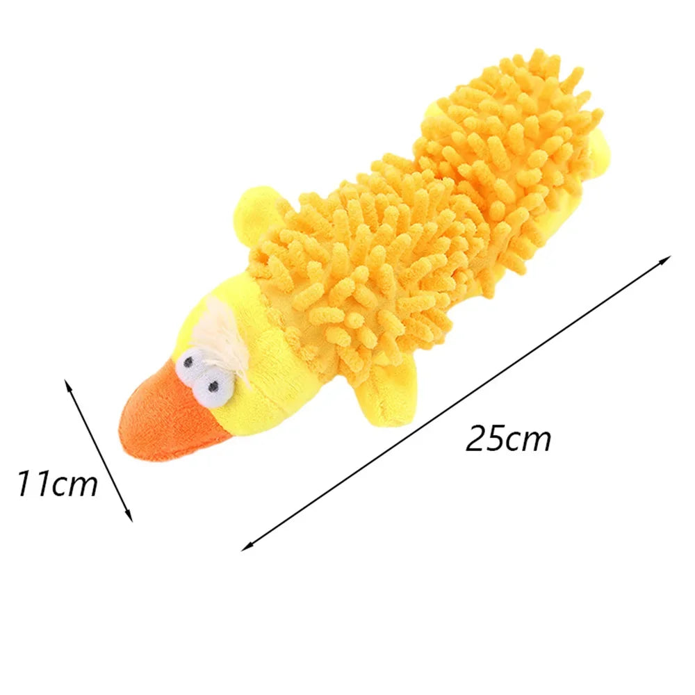 Animal-Shaped Plush Squeaky Dog Toys NZ | Chew & Play Toys for Small Dogs & Cats – PawNest
