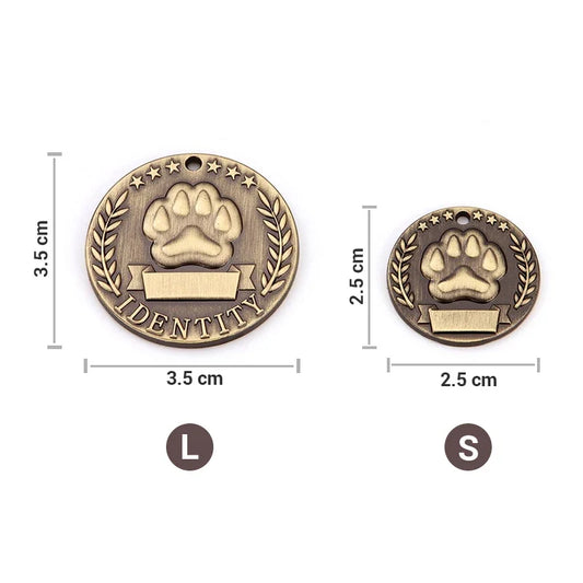 Personalized Dog ID Tags – Free Engraved Custom Nameplate