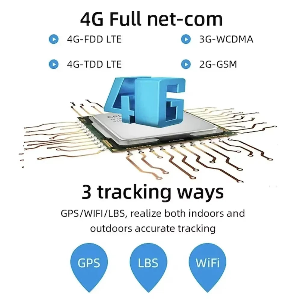 4G Mini GPS Pet Tracker NZ | Waterproof Real-Time Locator with LED & Two-Way Voice for Cats & Dogs – PawNest