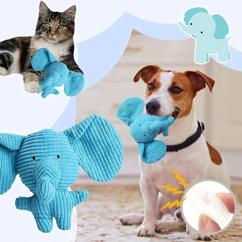 Plush Squeaky Puppy Toy NZ | Soft Chew Toy for Small & Medium Dogs & Cats – PawNest