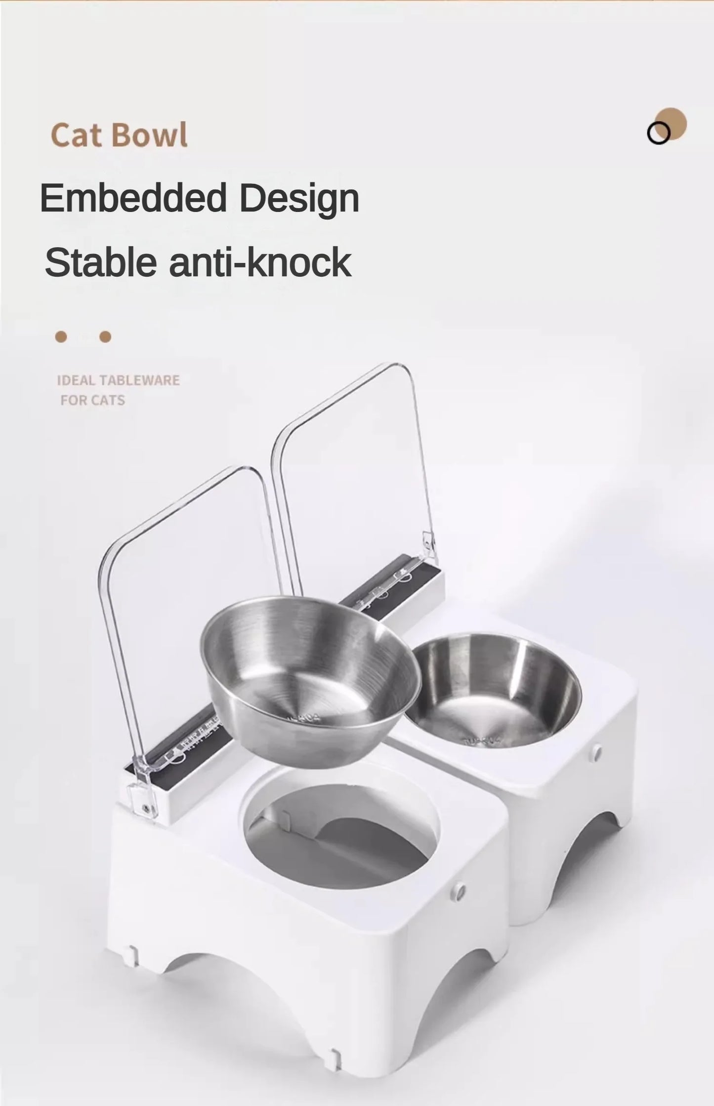 Smart Cat Bowl Feeder NZ | Infrared Sensor Auto-Open Pet Food Dispenser – PawNest