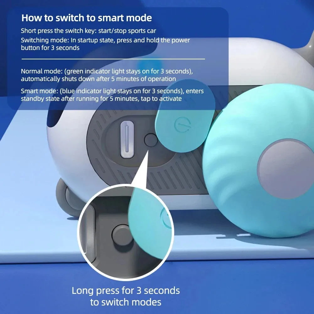 Smart Cat Toy – Interactive Automatic Moving Electric Toy
