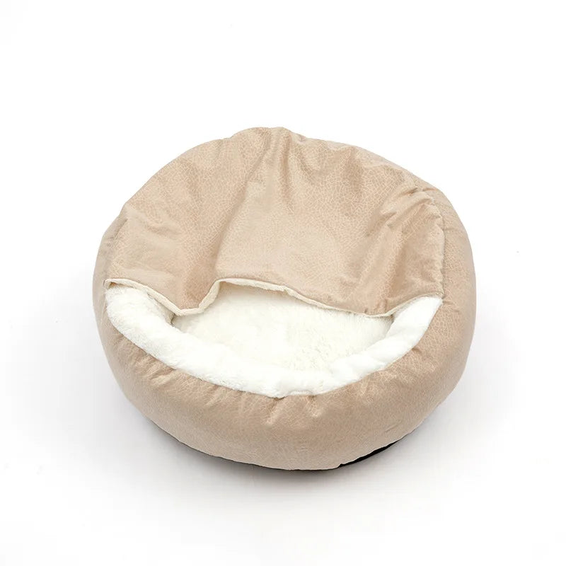 Orthopedic Dog & Cat Bed – Warm Indoor Puppy Cushion Mat