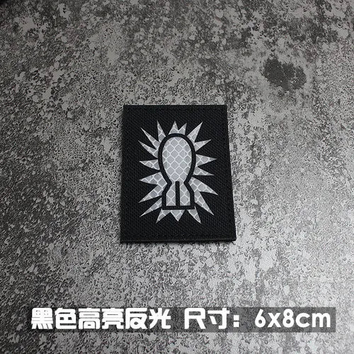 IR Reflective Military Patch – “No Free Lunch” Morale Badge