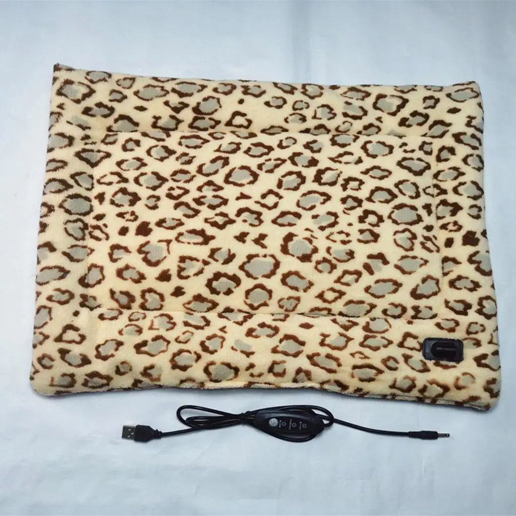 Waterproof Electric Pet Heating Pad NZ | Indoor & Outdoor Plush Warmer – PawNest