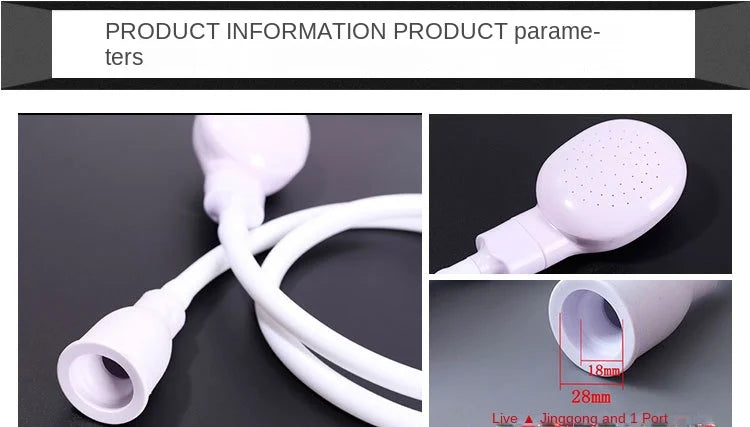 Portable Pet Shower Head – Faucet Hose for Dog & Cat Bathing