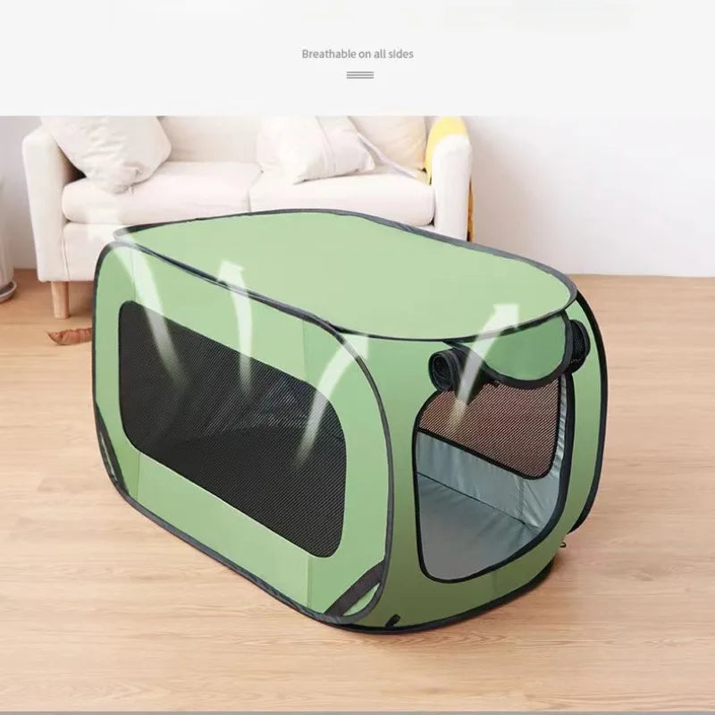 Collapsible Dog Cage & Oxford Cloth Pet Carrier NZ | Waterproof Outdoor Cat Tent & Dog Car Seat – Portable Pet Cage – PawNest