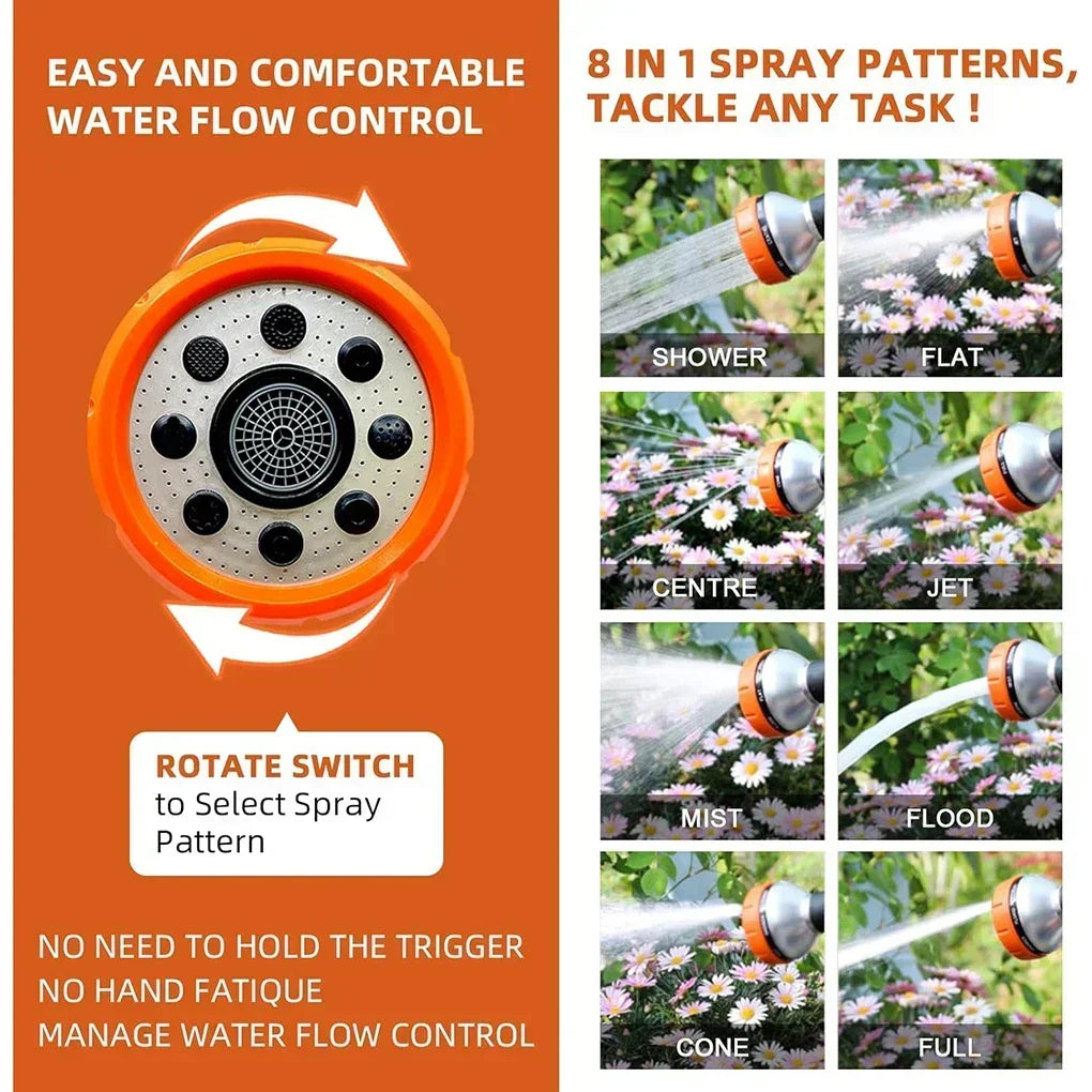 Adjustable Dog Shower Sprayer – High-Pressure Foam Nozzle Gun