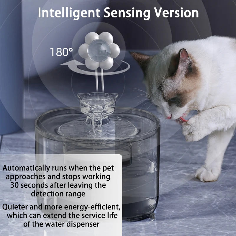Automatic Cat & Dog Water Fountain NZ | USB Electric Pump with Recirculating Filters – PawNest