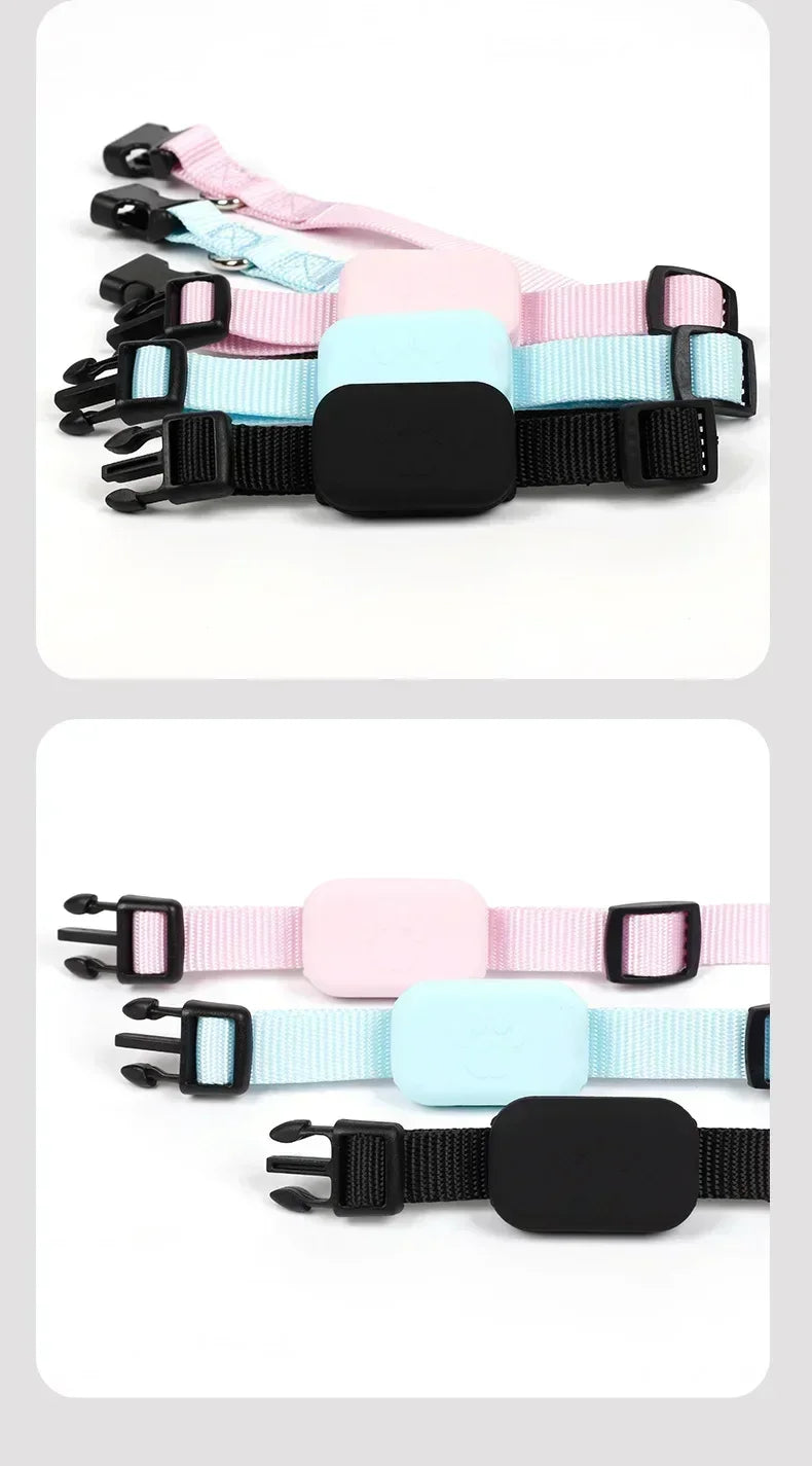 Mini Bluetooth GPS Pet Tracker NZ | Anti-Lost Collar with Movement Alerts & Global Locator for Cats & Puppies – PawNest