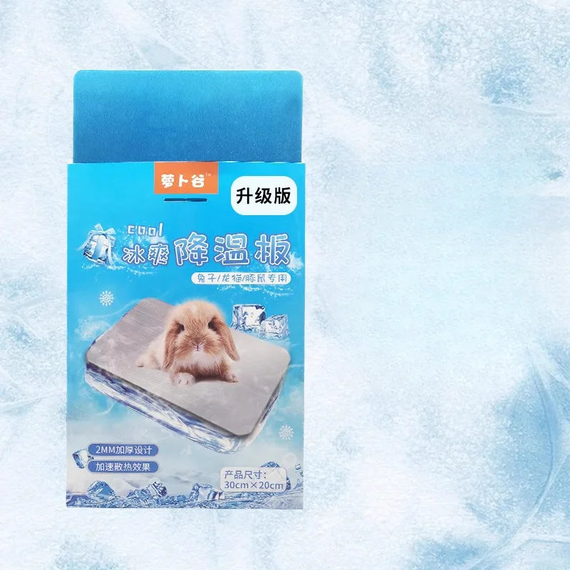 Aluminum Pet Cooling Plate NZ | Summer Ice Pad for Rabbits, Hamsters & Small Pets – PawNest